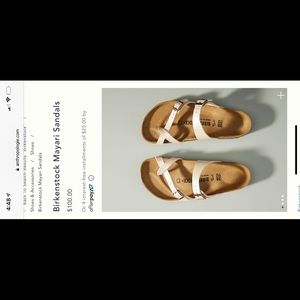 Birkenstock Mayari Sandal (white/37)